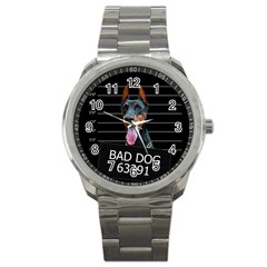 Bad Dog Sport Metal Watch by Valentinaart