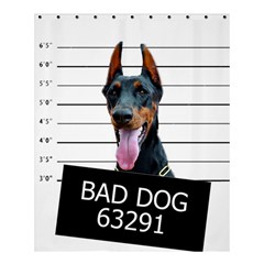 Bad Dog Shower Curtain 60  X 72  (medium)  by Valentinaart