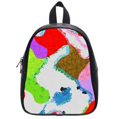 Painted Shapes            School Bag (small)