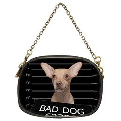 Bad Dog Chain Purses (one Side)  by Valentinaart