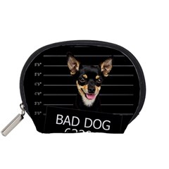 Bad Dog Accessory Pouches (small)  by Valentinaart