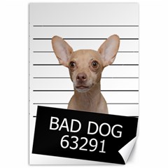 Bad Dog Canvas 20  X 30   by Valentinaart
