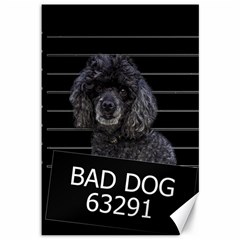 Bad Dog Canvas 12  X 18   by Valentinaart