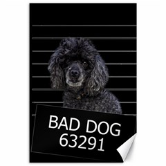 Bad Dog Canvas 24  X 36  by Valentinaart