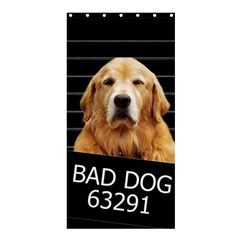 Bad Dog Shower Curtain 36  X 72  (stall)  by Valentinaart