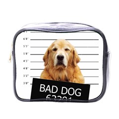 Bad Dog Mini Toiletries Bags by Valentinaart