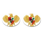 National Emblem of Indonesia  Cufflinks (Oval) Front(Pair)