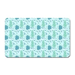 Seamless Floral Background  Magnet (Rectangular)