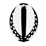 Emblem of Iran Ornament (Oval Filigree) Front