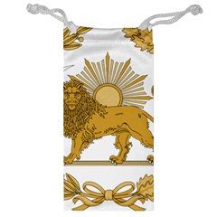 Lion & Sun Emblem Of Persia (iran) Jewelry Bag by abbeyz71