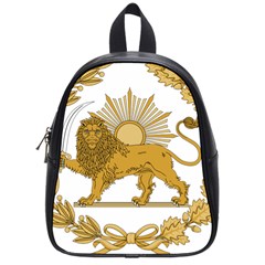 Lion & Sun Emblem Of Persia (iran) School Bags (small)  by abbeyz71