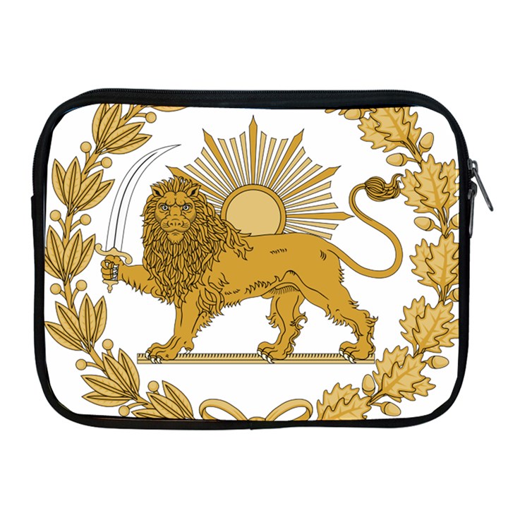 Lion & Sun Emblem of Persia (Iran) Apple iPad 2/3/4 Zipper Cases