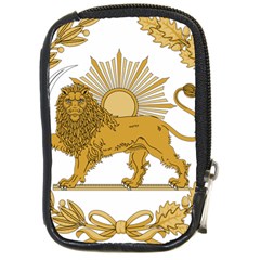Lion & Sun Emblem Of Persia (iran) Compact Camera Cases by abbeyz71