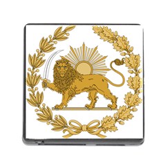 Lion & Sun Emblem Of Persia (iran) Memory Card Reader (square) by abbeyz71