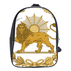 Lion & Sun Emblem Of Persia (iran) School Bags (xl)  by abbeyz71