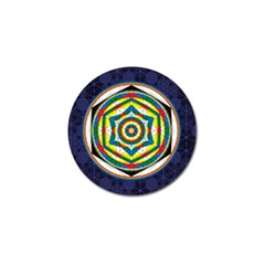 Flower Of Life Universal Mandala Golf Ball Marker (4 pack)