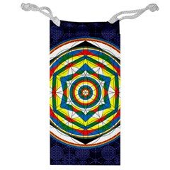 Flower Of Life Universal Mandala Jewelry Bag