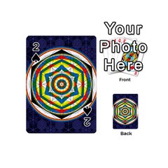 Flower Of Life Universal Mandala Playing Cards 54 (Mini) 