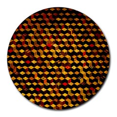 Fond 3d Round Mousepads