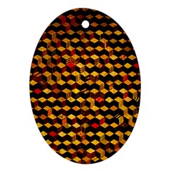 Fond 3d Ornament (Oval)