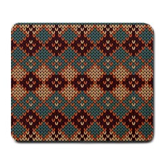 Knitted Pattern Large Mousepads