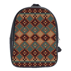 Knitted Pattern School Bags(Large) 