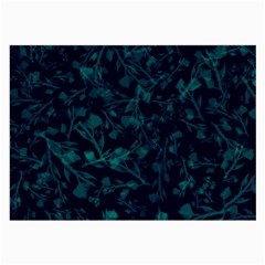 Leaf Pattern Large Glasses Cloth (2-side) by berwies