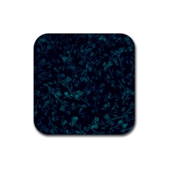 Leaf Pattern Rubber Coaster (square)  by berwies