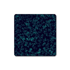 Leaf Pattern Square Magnet by berwies