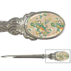 Hand drawn batik floral pattern Letter Openers