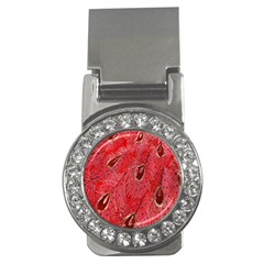 Red Peacock Floral Embroidered Long Qipao Traditional Chinese Cheongsam Mandarin Money Clips (CZ) 