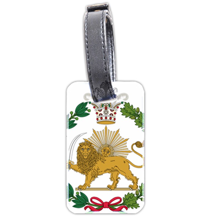 Imperial Coat of Arms of Persia (Iran), 1907-1925 Luggage Tags (Two Sides)