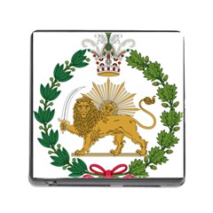 Imperial Coat Of Arms Of Persia (iran), 1907-1925 Memory Card Reader (square) by abbeyz71