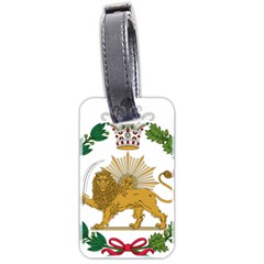 Imperial Coat Of Arms Of Persia (iran), 1907-1925 Luggage Tags (two Sides) by abbeyz71