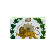 Imperial Coat Of Arms Of Persia (iran), 1907-1925 Cosmetic Bag (xs) by abbeyz71