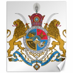 Sovereign Coat Of Arms Of Iran (order Of Pahlavi), 1932-1979 Canvas 8  X 10  by abbeyz71