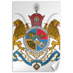 Sovereign Coat Of Arms Of Iran (order Of Pahlavi), 1932-1979 Canvas 20  X 30   by abbeyz71