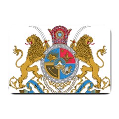 Sovereign Coat Of Arms Of Iran (order Of Pahlavi), 1932-1979 Small Doormat  by abbeyz71