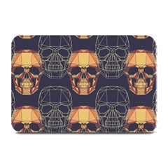 Skull Pattern Plate Mats