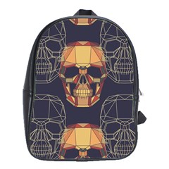 Skull Pattern School Bags(Large) 