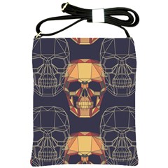 Skull Pattern Shoulder Sling Bags