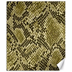 Yellow Snake Skin Pattern Canvas 20  x 24  