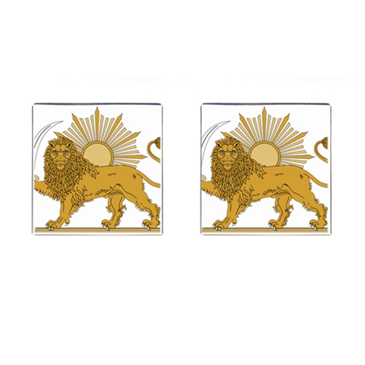 National Emblem of Iran, Provisional Government of Iran, 1979-1980 Cufflinks (Square)