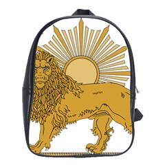 National Emblem Of Iran, Provisional Government Of Iran, 1979-1980 School Bags(large)  by abbeyz71