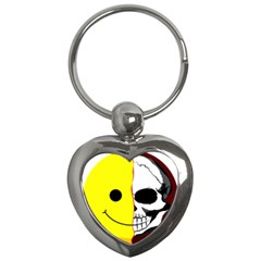 Skull Behind Your Smile Key Chains (Heart) 