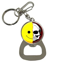 Skull Behind Your Smile Button Necklaces