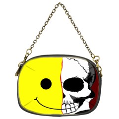 Skull Behind Your Smile Chain Purses (One Side) 