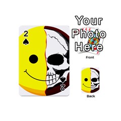 Skull Behind Your Smile Playing Cards 54 (Mini) 