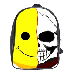 Skull Behind Your Smile School Bags (XL) 