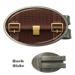 Brown Bag Money Clips (Oval) 